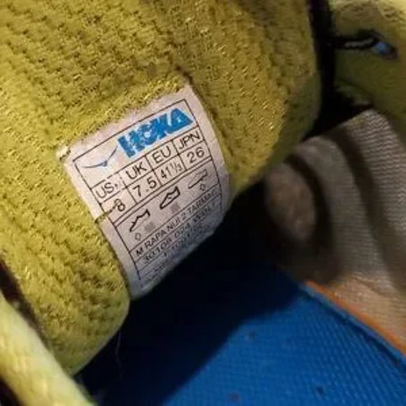 Hoka One One Rapa Nui 2 Tarmac Running Shoes Size 8M main image 15